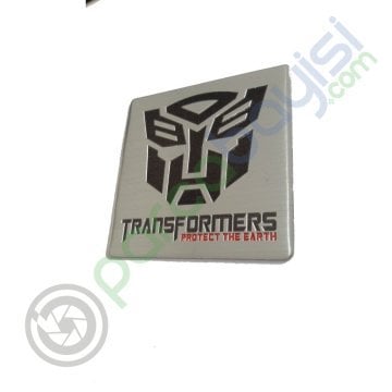 Transformers 3D Amblem Logo Orjinal Kalite Büyük Boy