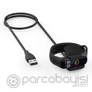 Xiaomi Mi Band 5 Klipsli Usb Şarj Kablosu 30CM