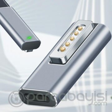 MagSafe MacBook 2 5A Type C PD Mıknatıslı Dönüştürücü Şarj Başlık MacBook Air-Pro