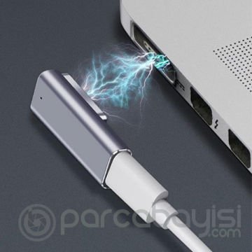 MagSafe MacBook 2 5A Type C PD Mıknatıslı Dönüştürücü Şarj Başlık MacBook Air-Pro