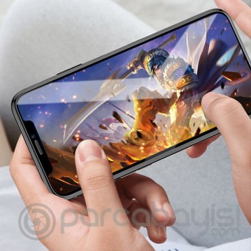 Baseus İPhone 11 Pro- X-Xs 0.3mm Full Kırılmaz Cam Ekran Ekran Koruyucu