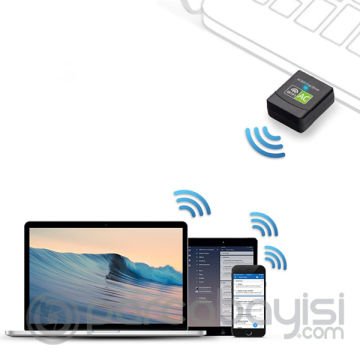 ALLY Çift Bant 600 Mbps 2.4 GHz +5 GHz USB Kablosuz Wifi Adaptör