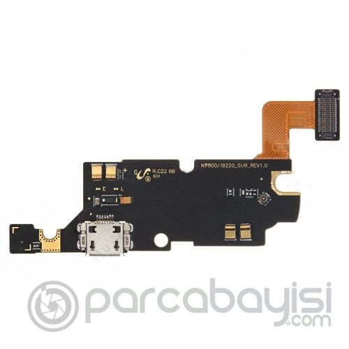 Sm Galaxy Note N7000 İ9220 İçin Şarj Soket Ve Mikrofon Filmi