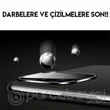 Usams US-BH575 iPhone 11 Pro Tempered  Cam Kamera Koruyucu