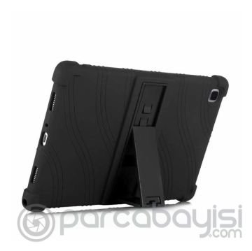 Ally SM Galaxy Tab A7 Lite T220-T225 Kılıf Standlı Silikon Kılıf