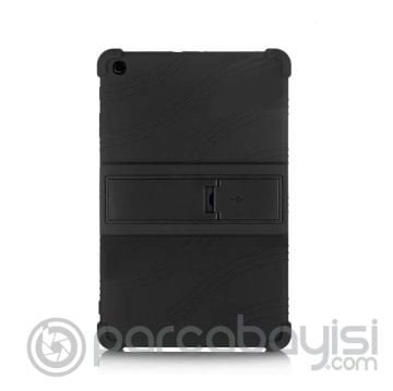 Ally SM Galaxy Tab A7 Lite T220-T225 Kılıf Standlı Silikon Kılıf