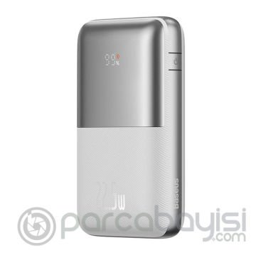 Baseus Bipow Pro 22.5W Dijital Göstergeli 20000mAh Hızlı Powerbank
