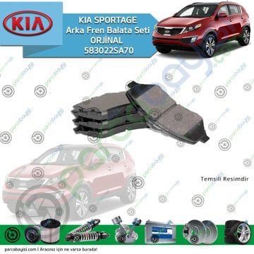 Kia Sportage Arka Fren Balata Seti Orjinal | S583022Sa70