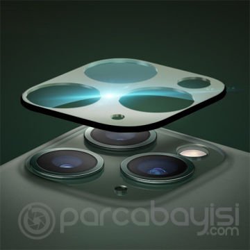 Usams US-BH577 iPhone11 Pro Max Tempered Cam Kamera Koruyucu
