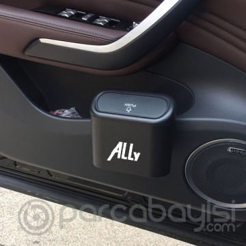 ALLY Portatif Çok Fonksiyonlu Araç Çop Kutusu