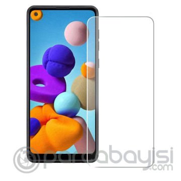 GOR SM Galaxy A21S HD Darbe Emici Ekran Koruyucu Jelatin 5 Adet Set
