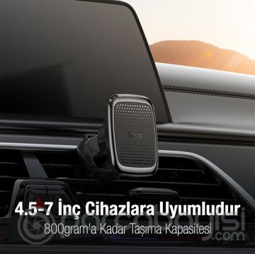 HOCO CA106 Araç Havalandırma Bölmesi Manyetik Telefon Tutucu