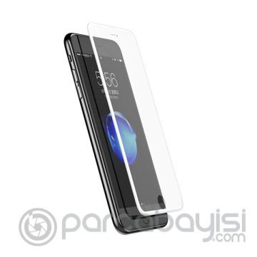 Baseus İPhone 8 Plus 7 Plus 6S-6Plus 3D 0,23mm Full Kırılmaz Cam Ekran Koruyucu