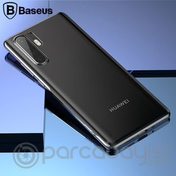 Baseus Huawei P30 Pro Shining Kamera Korumalı Silikon Kılıf