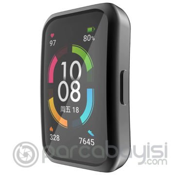 Huawei Honor Band 6  360 Koruma Ultra İnce Silikon Kılıf