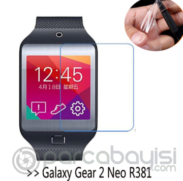 Ally Samsung Gear 2 Neo Sm-R381 Ultra Hd Seffaf Ekran Koruyucu