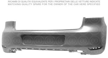 VOLKSWAGEN GOLF 2008-2009 TAMPON ARKA  | 153.12.9620 | 5K6807421GRU