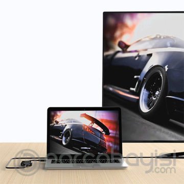 Ally Convert HD4K to VGA HD Çıkışlı Çevirici Adaptör