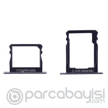 Huawei P8 Sim Ve Hafıza Kart Tutucu Set
