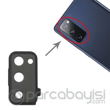 Sm Galaxy S20 FE G780 Metal Çerçeveli Kamera Lens Full Set