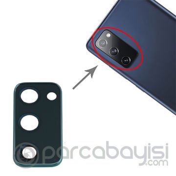 Sm Galaxy S20 FE G780 Metal Çerçeveli Kamera Lens Full Set