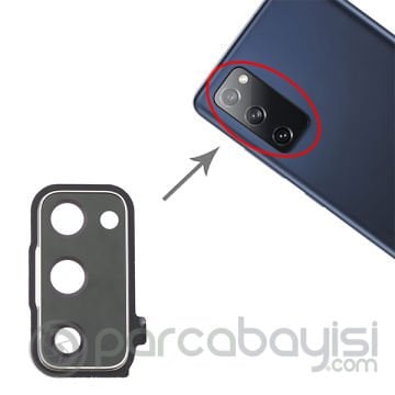 Sm Galaxy S20 FE G780 Metal Çerçeveli Kamera Lens Full Set