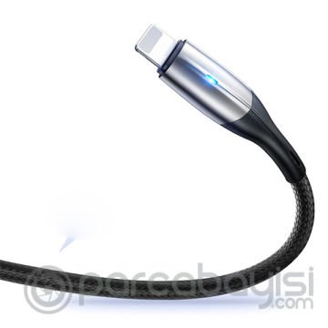 Baseus Horizontal İPhone 12-11 XS,XR,İP7-İP8 2.4A Şarj Usb Kablosu