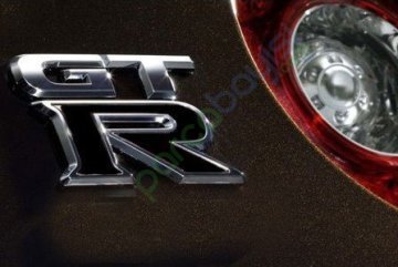 Gtr Siyah Gri Metal 3D Amblem Logo Orjinal Style