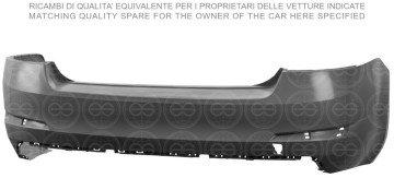 2013> OCTAVIA SKODA TAMPON ARKA ASTARSIZ | 141.10.9600 | 5E5807421