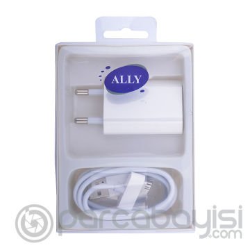 İPhone 2in1 4G 4S İPad 2-3 Usb Ve Şarj Başlık Şarj Aleti