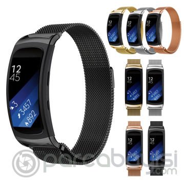 Ally Sm Gear Fit 2 Sm-R360 Metal Kayış Kordon Milano Loop
