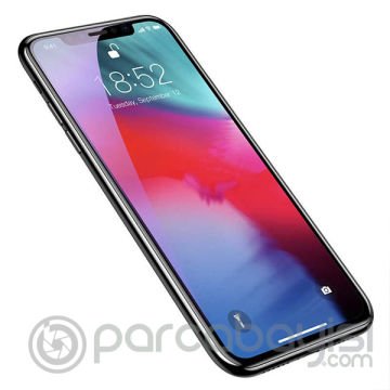 Baseus İPhone 11 İPXR 3d Full Anti Blue Ray Light Ekran Koruyucu Tempered Cam Ekran Koruyucu