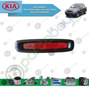 Kia Sorento Reflektor Arka Sol Orjinal |  924703E050Xx