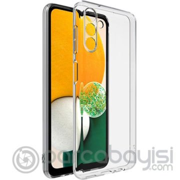 Ally SM Galaxy A13 5G Kılıf Kamera Korumalı Ultra İnce Şeffaf Silikon