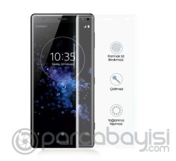 Sony Xperia Xz2 3d Nano Tpu Şeffaf Full Ekran Koruyucu