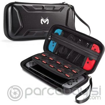 MEMO N1 Nintendo Switch Su Geçirmez Büyük Taşıma Çantası Kılıf