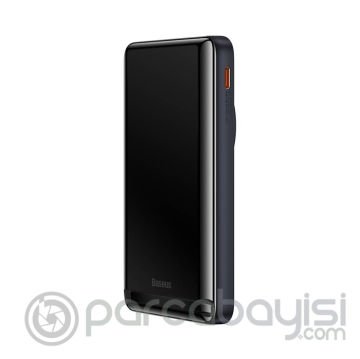 Baseus Standlı 20W 10000mAh Manyetik Kablosuz Hızlı Şarj Powerbank+50CM Hızlı Şarj Type-C Kablosu