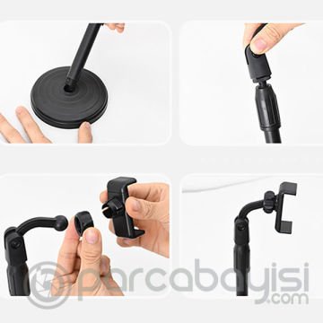 ALLY  Portatif 360 ° Masaüstü Tablet Standı Tutucu