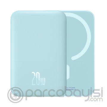 Baseus 20W 6000mAh Manyetik Magsafe Hızlı Şarj Powerbank+50CM Hızlı Şarj Type-C Kablosu