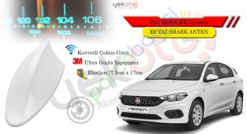 Fiat Egea Hb Uyumlu Beyaz Shark Anten Köpek Balığı Anten