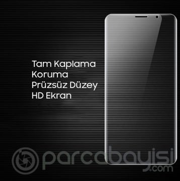 Huawei Mate Rs 3d Nano Tpu Şeffaf Full Ekran Koruyucu