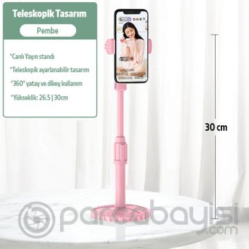 ALLY Portatif 360 ° Masaüstü Cep Telefonu Standı - Tutucu