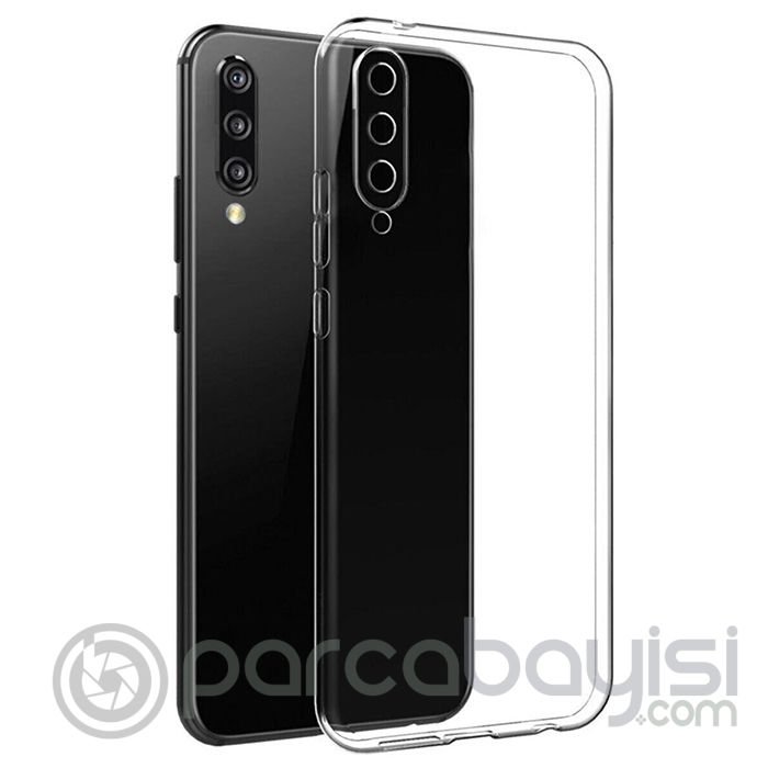 Ally SM Galaxy A70 Kılıf Kamera Korumalı Ultra İnce Şeffaf Silikon Kılıf