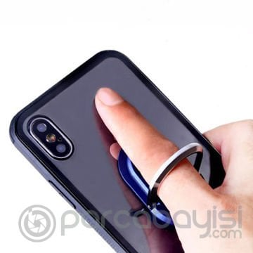 ALLY Universal Yüzük Telefon Tutucu Stand+Araç  Havalandırma Tutucu