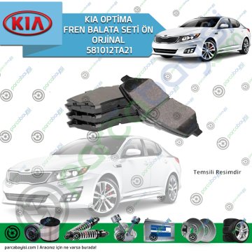 Kia Optima Fren Balata Seti Ön Orijinal | 581012Ta21