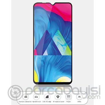 Ally Samsung Galaxy M10 3d Full Kırılmaz Cam Ekran Koruyucu