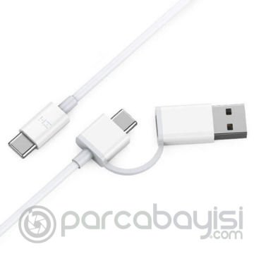 Xiaomi ZMI AL311 2 1 PD QC Type-C To Type-C C USB Hızlı Şarj Veri Kablosu