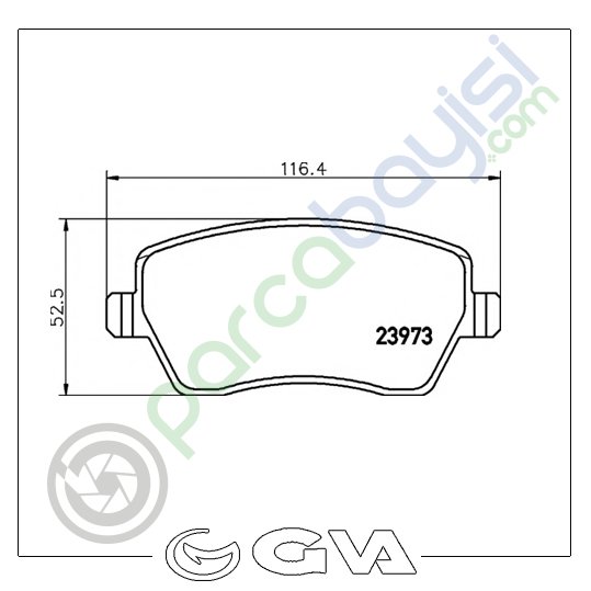 Nissan Micra Ön Balata Seti 2003 Sonrası Uyumlu 41060Ax625-Wva23973