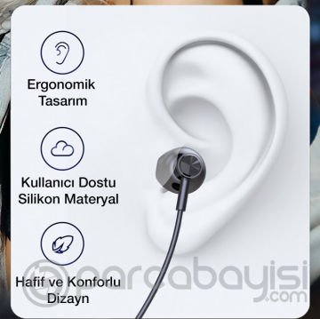 ALLY Boyun Askılıklı Kablosuz 2.4G Canlı Yayın Kulaklığı Bluetooth Kulakiçi Kulaklık