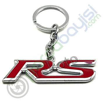 Rs Metal Anahtarlık Kırmızı